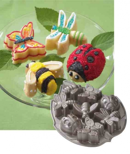 Moule 'insecte volant' en fonte d'aluminium Nordic Ware