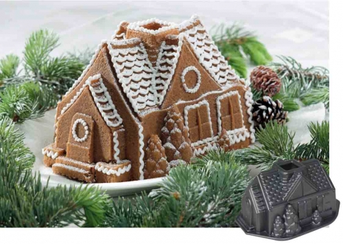 Moule 'Sweet Home' en fonte d'aluminium Nordic Ware