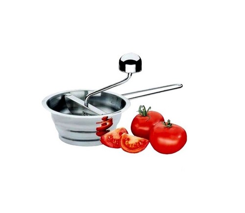 Moulin &agrave; l&eacute;gumes \'Baby\' K&uuml;chenprofi en inox 14 cm- Livr&eacute; avec 1 disque
