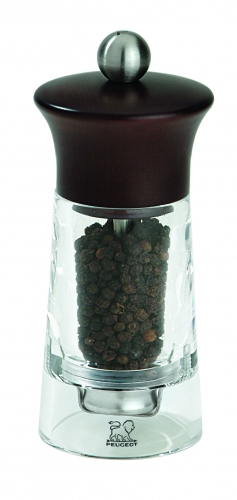 Moulin &agrave; poivre duo chocolat Vend&ocirc;me -14 cm