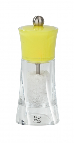 Moulin à sel 14 cm Molène Citron Acryl