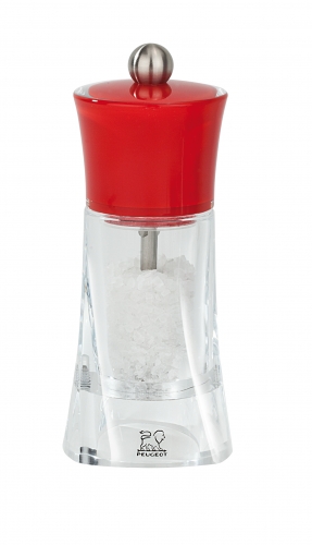 Moulin à sel 14 cm Molène Rouge Acryl