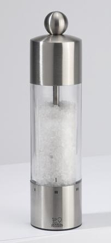Moulin &agrave; sel 20 cm Commercy U'select Inox & Acryl