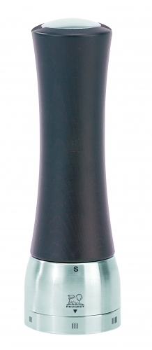 Moulin &agrave; sel 21 cm Madras U'select Inox&bois chocolat