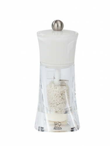 Moulin à sel humide 14 cm Molène Blanc Acryl
