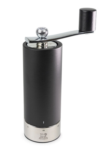 Moulin à Sel U-Select 18 Cm Isen Moulin à Manivelle. U'select Noir Mat