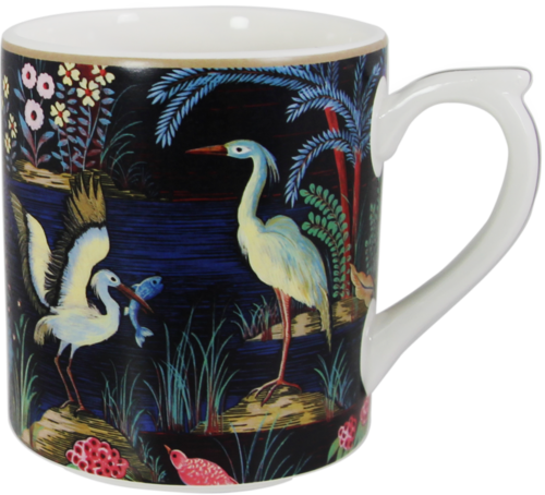 Mug Fond Noir Jardin Du Palais