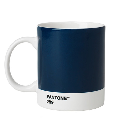 Mug Pantone en Porcelaine 37,5 cl Bleu foncé 289 C