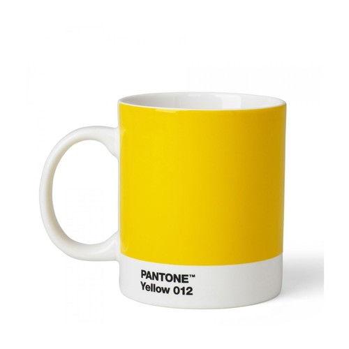Mug Pantone en Porcelaine 37,5 cl Jaune 012 C