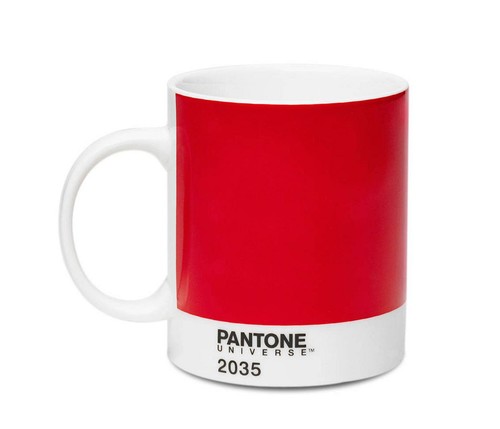 Mug Pantone en Porcelaine 37,5 cl Rouge 2035 C