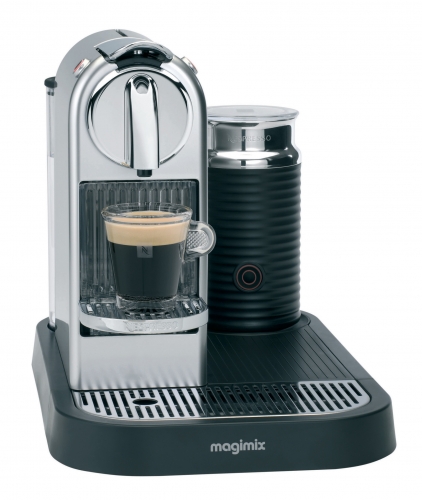 Nespresso Citiz & Milk chromé brillante automatique Magimix