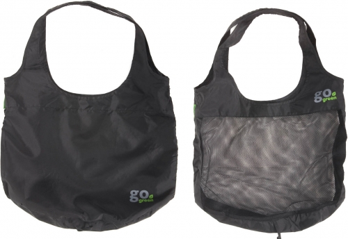Pack de 2 sacs r&eacute;utilisables noir