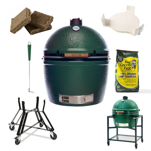 Pack Original avec Table Acacia Big Green Egg XL (Egg/Table et 4