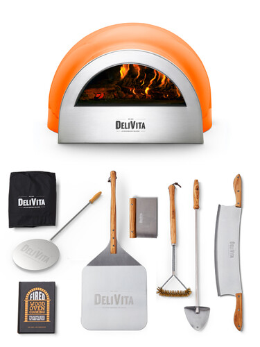Pack Pizzaiolo Avec Four Couleur Orange
