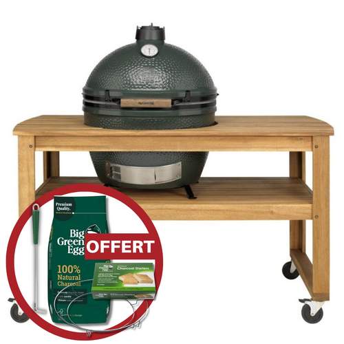 Pack XLARGE avec l\'Egg XLarge, la table Eucalyptus &agrave; roulettes, le berceau de ta