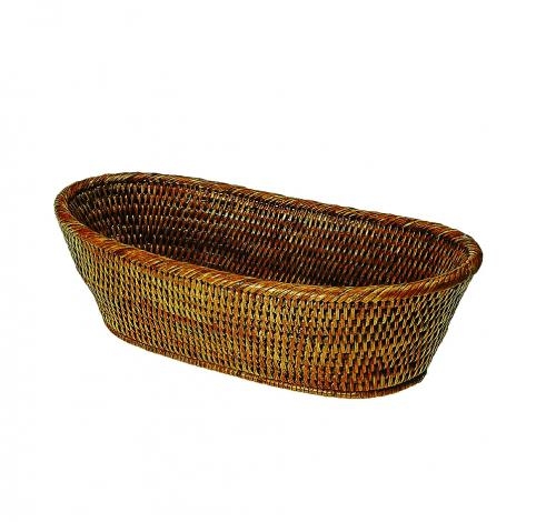 Panier à pain ovale rotin 34cm