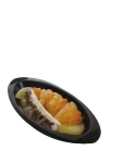 Papillote gourmande noire