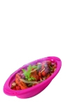 Papillote gourmande rose