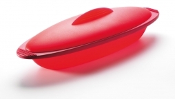 Papillote longue framboise
