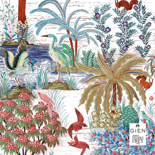 Paquet 20 Serviettes Papier Lunch Jardin Du Palais