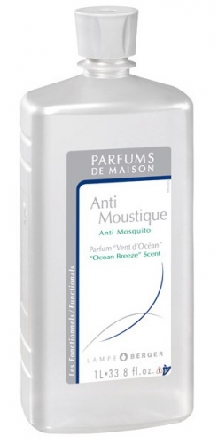 Parfum Anti-moustique de lampe Berger Vent d'Oc&eacute;an 1 L -  Les fonctionnels