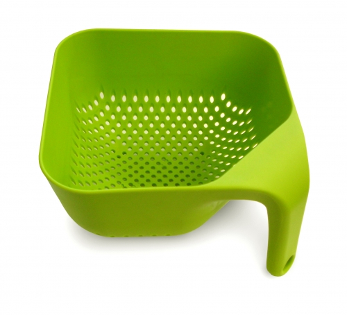 Passoire carr&eacute;e 16 x 16 cm verte Joseph Joseph