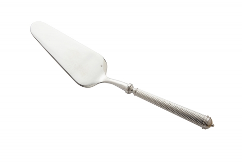 Pelle à tarte CABLE haut argentée