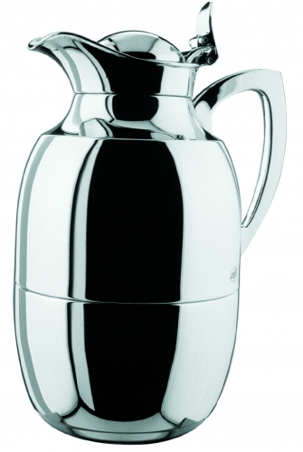 Pichet isotherme 'Juwel' chrom&eacute; brillant 1litre.
