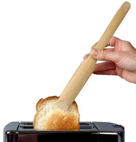 Pince à toast bambou 25 cm