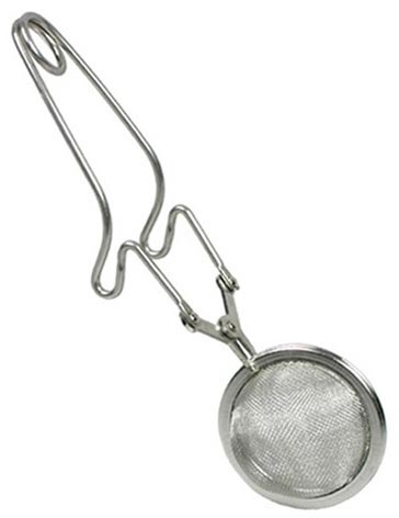Pince th&eacute; 'Treillis' &oslash; 4.5 cm longueur 15 cm