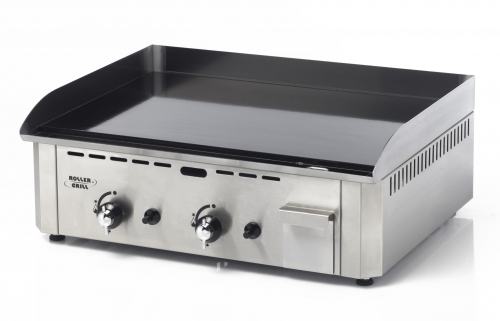 Plancha pro émaillé double à gaz - 6400W