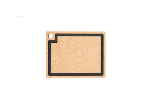 Planche &agrave; d&eacute;couper 700 GS en fibre de bois naturelle/ardoise 45 x 33 cm