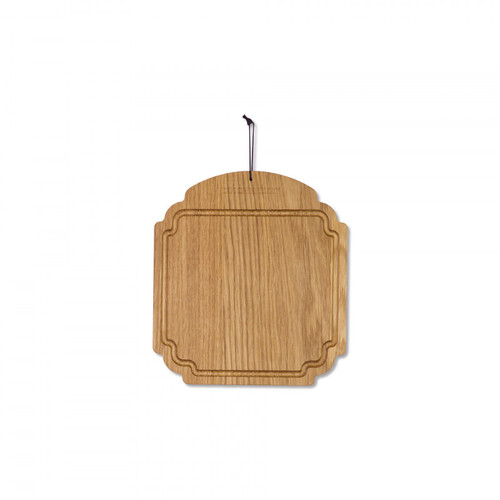 Planche breakfast carr&eacute;e - ch&ecirc;ne