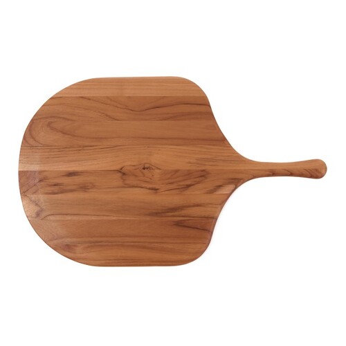 Planche en teck de service CANOE Pizza &eacute;paisseur 1,3 cm - 43 x 26 cm
