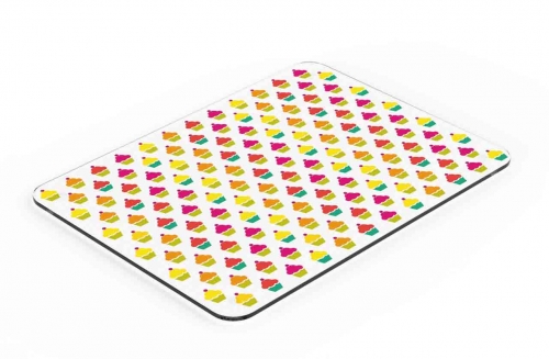 Planche en verre multifonction Pebbly rectangulaire cupcake - 30 x 40 cm