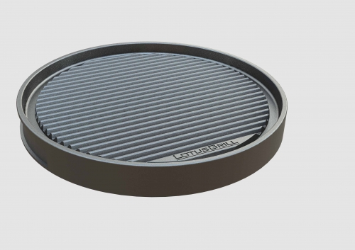 Plaque de cuisson r&eacute;versible pour barbecue LotusGrill Classic et XL
