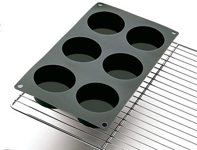 Plaque souple  6 muffins