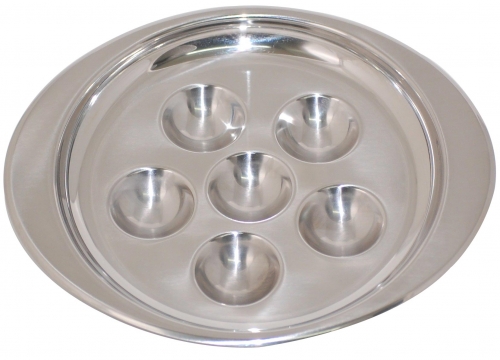 Plat 6  escargots  inox