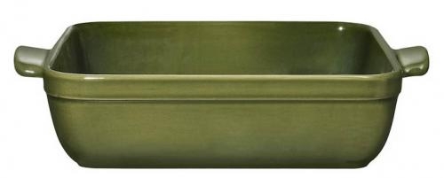 Plat &agrave; gratin olive Natural Chic 28 x 23 cm Emile Henry