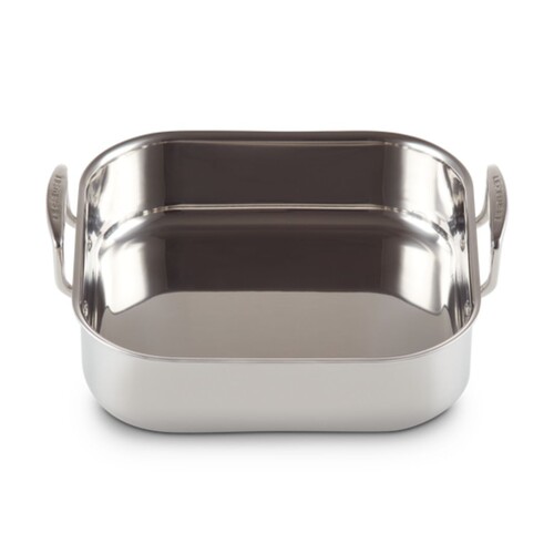 Plat A Rôtir 26X26 cm Inox Class. - 96106026000000 - LE CREUSET
