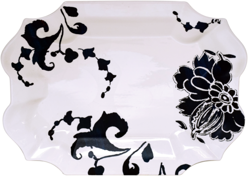 Plat De Service Indigo