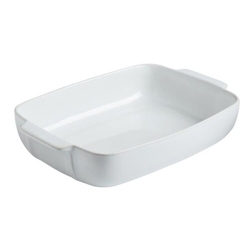 Plat porcelai. rect. gm 34 cm