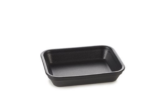 Plat rectangulaire four Noir effet fonte