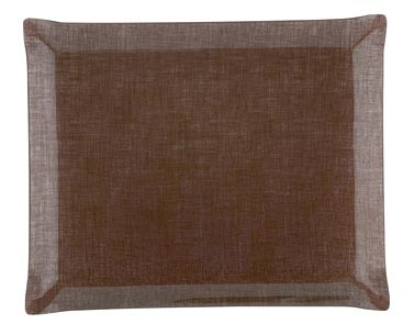 Plateau 24x16 marron