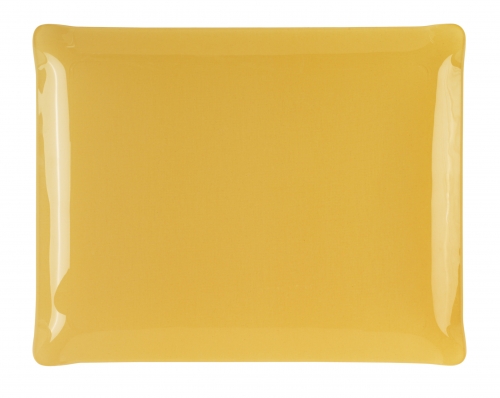 Plateau 37x28 soleil inclusion tissu
