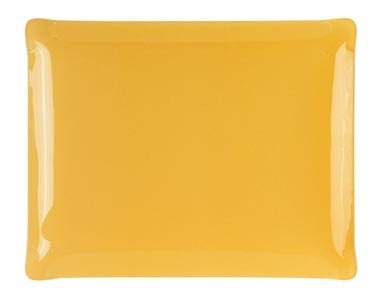 Plateau 46x36 soleil inclusion tissu