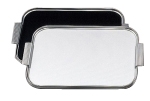 Plateau acier petit mod&egrave;le 40,5 cm x 28 cm