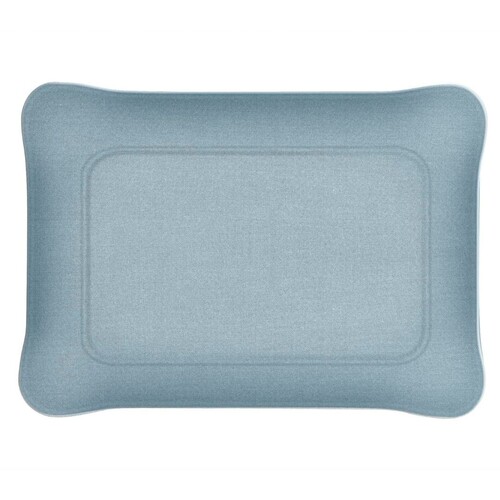 Plateau Acrylique 19 X 13 cm Secret - Bleu Clair