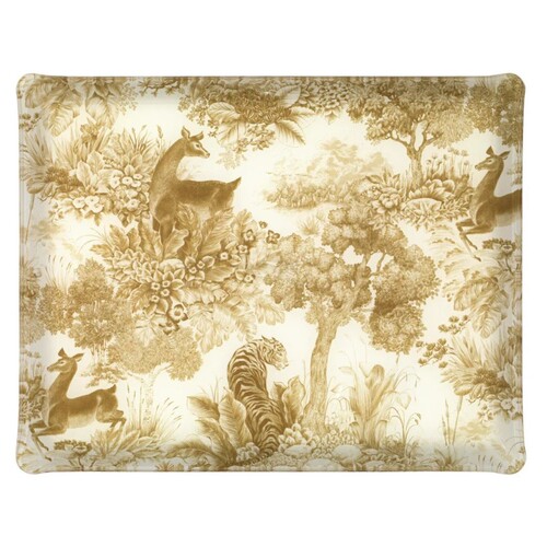 Plateau Acrylique 37 X 28 cm Gaia - Naturel