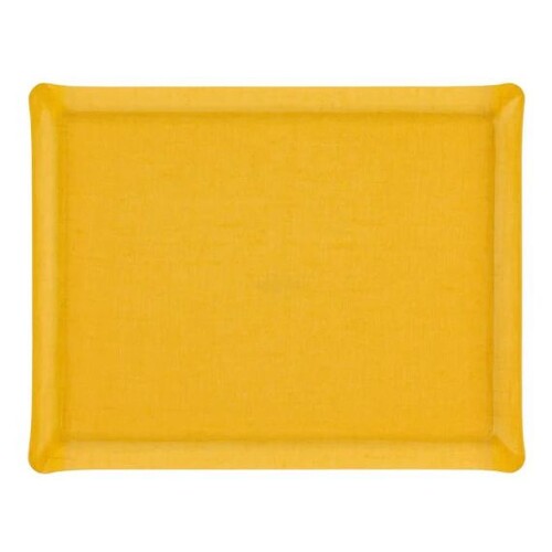 Plateau Acrylique 37 x 28 cm Lin Jaune